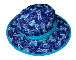 Sunday Afternoons Kids Fun Bucket Sun Beach Hat Child SZ L Dragonfly Butterfly - Picture 1 of 7
