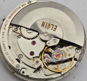 Vintage LORD ELGIN men's automatic watch 884/AS 1673 25Jewels swiss 1950s - Picture 1 of 22