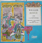 William Boyce   The 8 Symphonies   Used Vinyl Record   J15851z