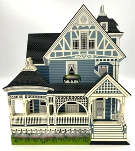 1997 Shelia's Collection Harvard House Delaware Holzregal Sitzer 6,75" x 6,25" - Bild 1 von 8
