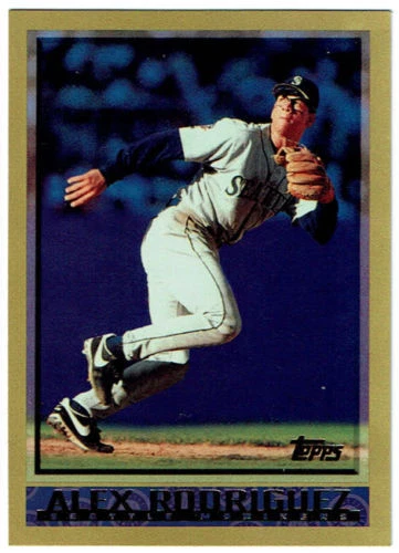 2016 Topps Berger's Best Insert # BB-47 Alex Rodriguez 1998 Seattle Mariners - Image 1 of 1