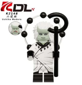 2 inch Custom Naruto Shippuden Madara Uchiha Ten Tails Minifigure, New/Mint - Picture 1 of 1