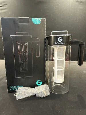 Cafetera Coffee Gator Cold Brew 47 OZ té helado y cafetera fría y pitch Foto 1 de 2