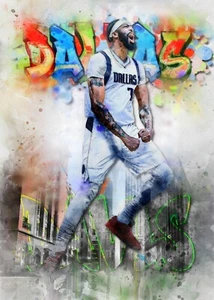 Anthony Davis #1 Art Card Limited 4/10 John Rudolph Mavericks Only 10 Made - Picture 1 of 3
