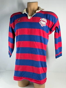 Vintage 1980s MANLY STEAMERS #51 Jersey Rugby Union Australia - Red/Blue RARE - Picture 1 of 6