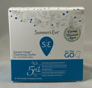 Summer's Eve Summer's Eve Sunset Oasis Cleansing Cloth - 16count - Picture 1 of 10