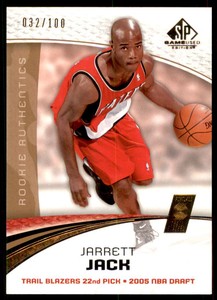 2005-06 SP Game Used 100 #126 Jarrett Jack /100