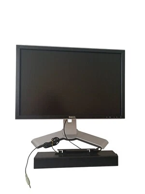 Dell 2208WFPT LCD Monitor 22" 1680×1050 Pixel 5ms Silber Mit Multimedia Speaker - Bild 1 von 4