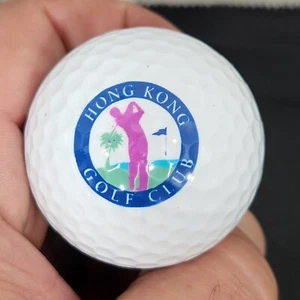 Vintage Hong Kong Golf Club Collectible Golf Ball With Country Club LOGO - Picture 1 of 7