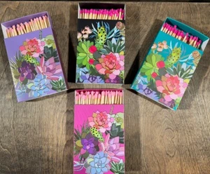 Juego de 4 fósforos de seguridad colección Succulent Paradise 50 unidades Ea. 200 Ct en total - Imagen 1 de 10