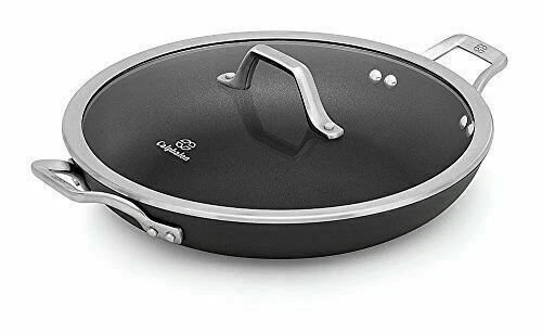 Calphalon 1948256 12 inch Nonstick Chef Pan - Black