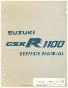 1986-1988 Suzuki GSX-R1100 Motorcycle Service Manual - Bild 1 von 1