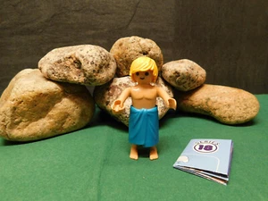Playmobil ***Rarität*** Fehlguß Saunagänger Serie 18 Boys 70369, ohne OVP! - Bild 1 von 5
