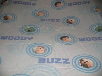 Винтажный Disney Toy Story полный плоский и двойной резинке простыни комплект и наволочка Pixar - Изображение 1 из 4