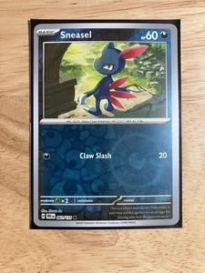 Sneasel 061/131 Sv: Prismatic Evolutions Reverse Holo - Picture 1 of 2