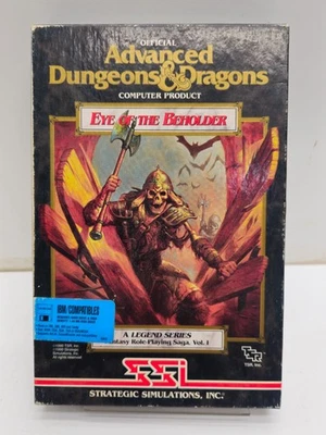 Advanced Dungeons & Dragons: Eye of the Beholder PC Game 1990 SSI 3.5" Disks - Image 1 of 4