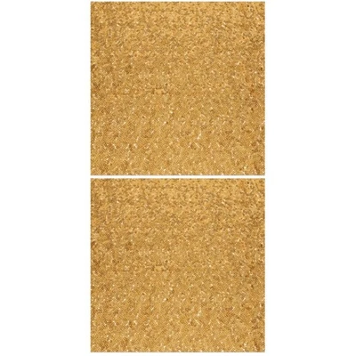  Set of 2 Glitzer Tischdecke Tischdekorationen Für Hochzeiten Partys - Bild 1 von 4