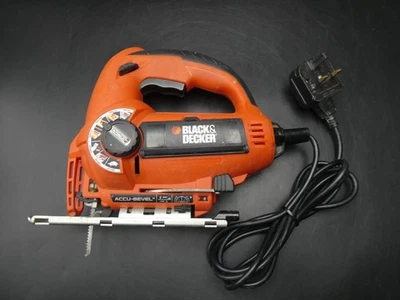 Black & Decker Jigsaw KS800S 520W 240v Accu Bevel Auto Select 70mm - Tested ✅ - Image 1 of 4