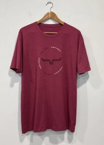 Kimes Ranch Herren Large T-Shirt Rot Kurzarm USA Grafikdruck Logo Crew Tee - Bild 1 von 8