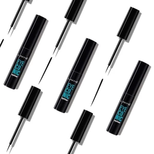 6x Lakme Eyeconic Liquid Eye Liner Black For Long Lasting Matte Waterproof 4.5ml - Picture 1 of 6