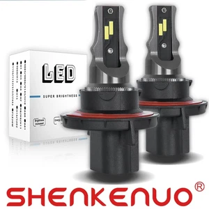 2X H13 LED Combo Headlight High/Low Bulbs 6000K For Chevrolet Spark 2013-2020 - Picture 1 of 9