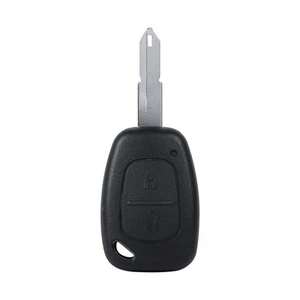 Remote 2 Buttons Uncut Blank Auto Car Key Fob Shell Case Fit For - Picture 1 of 7