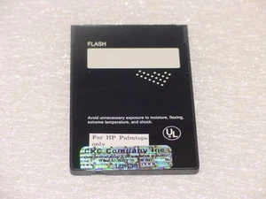 CARTE MÉMOIRE FLASH PCMCIA HP PALMTOP PDA 4 Mo neuve - Photo 1/2