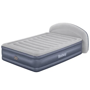 Bestway Tritech LoungeLux Headboard 33" Queen Air Mattress with Built-in AC Pump - Picture 1 of 10