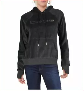BEBE Sport women hoodie seatshirt cotton blend grey 1X - Picture 1 of 11