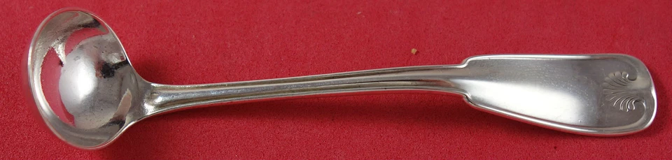 Cucharón de mostaza Palm By Tiffany and Co. de plata esterlina original 3 1/2" Foto 1 de 1