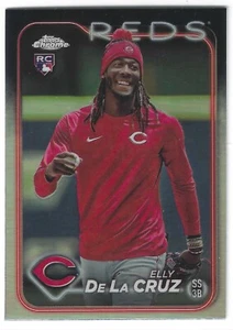 2024 Topps Chrome Elly De La Cruz #US150 Image Variation RC Rookie - Picture 1 of 2