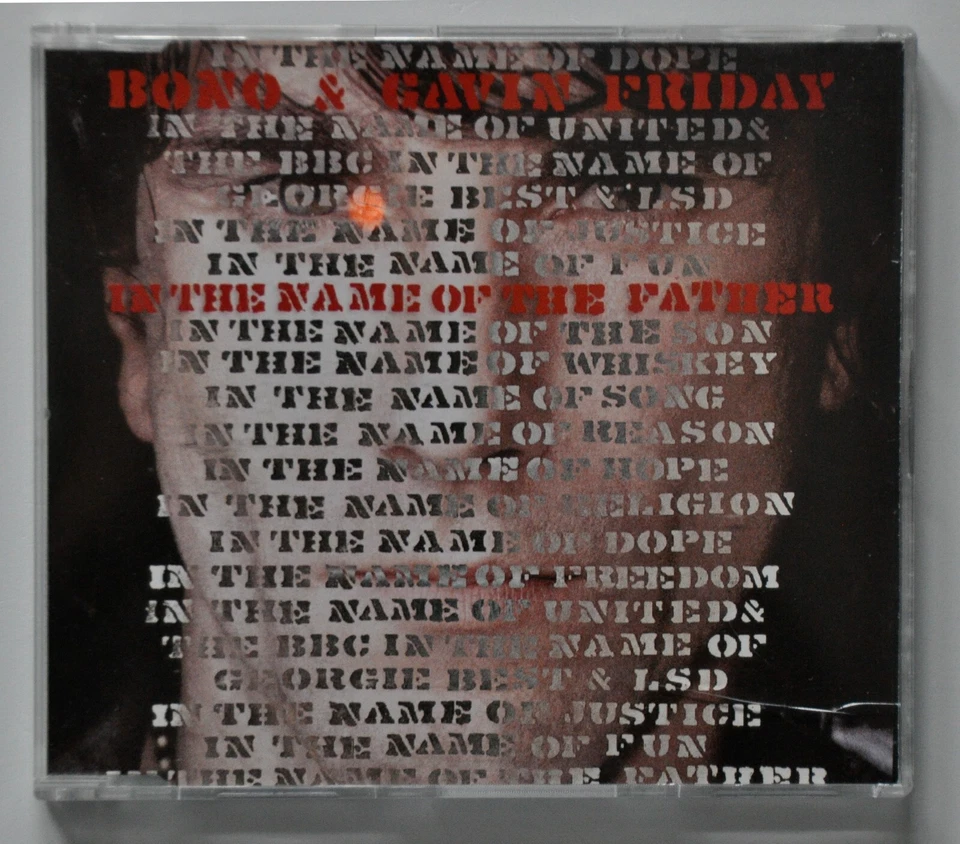 Bono & Gavin Friday / U2 - In The Name Of The Father  - rare 5"CD-Single - Bild 1 von 2