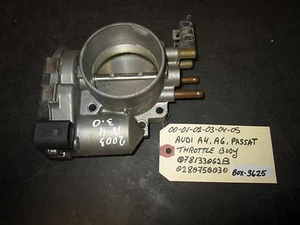 00-05 CUERPO ACELERADOR AUDI A4,A6, PASSAT #078133062 /0280750030 (caja-3625) - Imagen 1 de 3