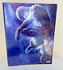 Rare Spider-Man 3 Movie ©2006 Metallic Effect A4 Ring Binder Folder Black Alien!