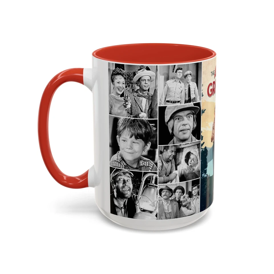BLAINESGOODS Andy Griffith TV Show Coffee Mug, 15oz, Classic TV Show, TV Fan Gift