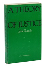 A Theory of Justice by JOHN RAWLS ~ First Edition 1971 ~ Paperback~ 1st Printing