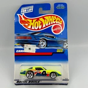 1998 Hot Wheels Vintage VHTF Neon Green #853 CAMARO Z28 5 Dot - Picture 1 of 8