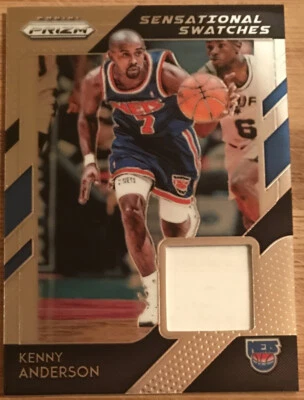 Muestras sensacionales Panini Prizm 2018-19 Kenny Anderson #58 New Jersey Nets Foto 1 de 2