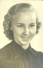 Photographie vintage graduation grenade studio femme fille id'd Ellen 1939
