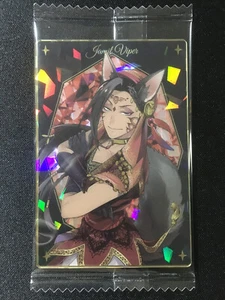 Jamil Viper HALLOWEEN OUTFIT Disney Twisted Wonderland Wafers Card BRAND NEW - Picture 1 of 5