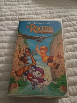 The Rescuers Down Under (VHS, 1991) - Image 1 of 4