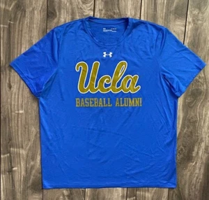 Under Armour UCLA Bruins Baseball Team Issued Training Shirt Used Blue Men's XL - Picture 1 of 19