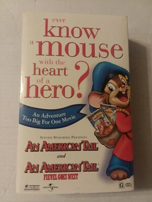 NIP VHS Fievel An American Tail: Special Limited Edition. - Image 1 of 4