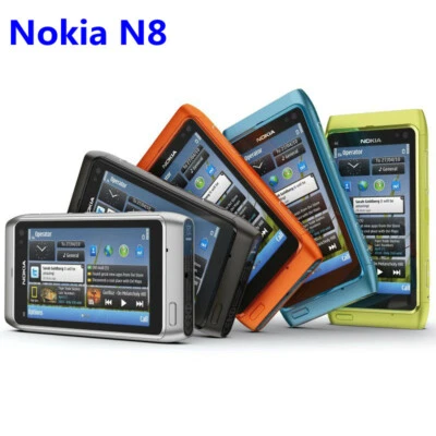 Nokia N Series N8-00 - 16GB (Unlocked) Smartphone Original 5Color 12 MP WIFI GPS - Image 1 of 4