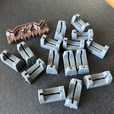 HERO QUEST GAME 1990 Soportes de puerta de repuesto/soporte de chimenea. (16) Foto 1 de 3