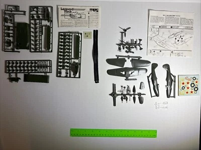 (COMBO!) MPC # 6206 East German Leopard Tank 1/76 & Airfix P-39Q Airacobra 1/72 - Image 1 of 3