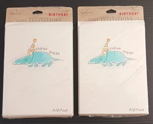 Vintage Hallmark Dean Vietor Cartoonist ÜBERRASCHUNGSPARTY Einladungen 16 Stck. NEU VERSIEGELT - Bild 1 von 9