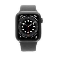 Apple Watch Series 6 aluminium 44mm avec Bracelet sport noir (GPS) space gris