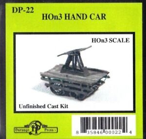 Durango Press HOn3 Hand Car Kit HOn3 Scale DP-22