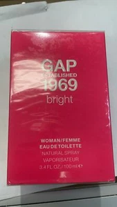 Gap 1969 Bright Women's Perfume by Gap 3.4oz/100ml Eau De Toilette Spray - Picture 1 of 6